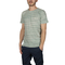 Anerkjendt Mark striped T-shirt ecru-green