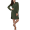 Soft Rebels Me twist knot dress aloe green