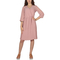 Soft Rebels Signe pleated dress sugar glow