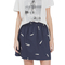 Thinking Mu Brush big mini skirt blue