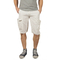 Men's cargo striped shorts white