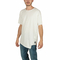 Oyet men's asymmetric T-shirt ecru