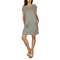 Soft Rebels Stella striped mini dress grey-ecru