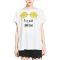 Migle + me Days women's baggy t-shirt off white