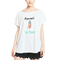 Migle + me Gelato women's baggy t-shirt off white