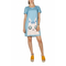 Migle + me Vicenza mini dress light blue