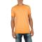 Men's longline t-shirt orange melange