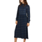 Soft Rebels Part midi dress night sky