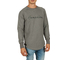 Humanism sweatshirt with rips grey melange