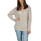 Baraaka Nuts longline jumper beige melange