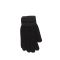Πλεκτά γάντια μαύρα - 17061
