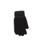 Knitted gloves black