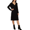 Soft Rebels Eris wrap dress black