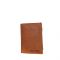 Hill Burry men's leather vertical wallet brown - 88865