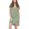 Thinking Mu Hemp mini dress green