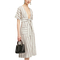 Free People Monday midi striped dress stone