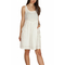 Pepaloves Marita sleeveless smock mini dress cream