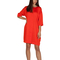 Rut & Circle crepe dress orange