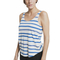 Thinking Mu aquarela striped women's tank