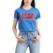 Women's LEVI'S® perfect t-shirt housemark nebula blue