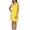 Migle + me choker neck sleeveless dress yellow