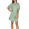 Migle + me t-shirt dress Let's get lost light green