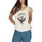 Obey Cult of dark smoke tank top cloud white