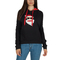 Paul Frank Santa women's fleece hoodie black