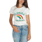 Daisy Street Florida rainbows t-shirt white