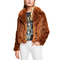 Free People Mena faux fur brown