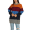 Thinking Mu Cabernet oversized merino wool jumper