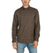 Minimum Topper long sleeve poplin shirt dark olive