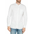 Gnious Linus linen blend men's shirt white