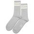 Edwin Jeans X Democratique socks collab This is the life grey melange