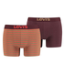 Levi's® vintage stripe yarn dye boxer brown 2-pack