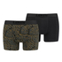 Levi's® Monstera leaf aop boxer brief 2-pack black