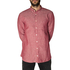 Gnious linen blend men's shirt Linus red