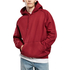 Urban Classics blank hoodie burgundy