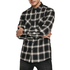 Urban Classics checked flannel shirt black-white