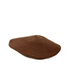 Women's wool beret brown
