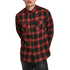 Urban Classics checked flannel shirt black-red