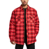 Urban Classics plaid shirt jacket red