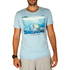 Sublevel T-shirt Save The Oceans Light Blue