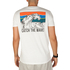 Sublevel T-shirt Catch The Waves White