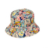 Bucket καπέλο διπλής όψεως Flowers Print Indigo/Multi