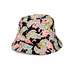 Bucket καπέλο διπλής όψεως Flamingo Print Black