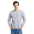 Lee Men's Plain Crew Sweatshirt Grey Mele