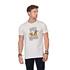 Bigbong The Flintstones Let's Rock T-shirt Off White