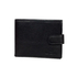 Zevento Ανδρικό δερμάτινο πορτοφόλι RFID μαύρο