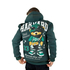 Teddy Bear Harvard Hoodie Forest Green